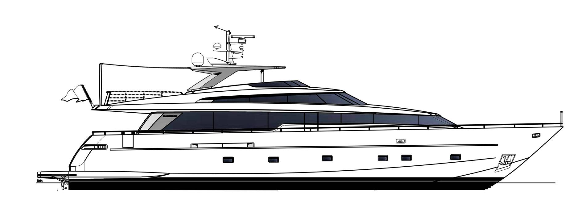 Sanlorenzo Yachts SL96-623 Профиль